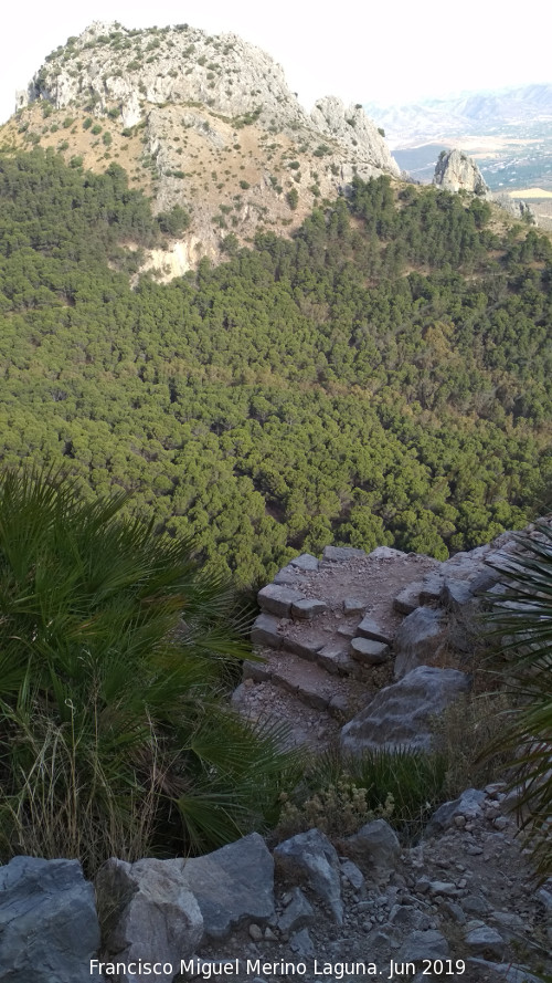 Cerro de los Hornos - Cerro de los Hornos. Desde las Escaleras rabes