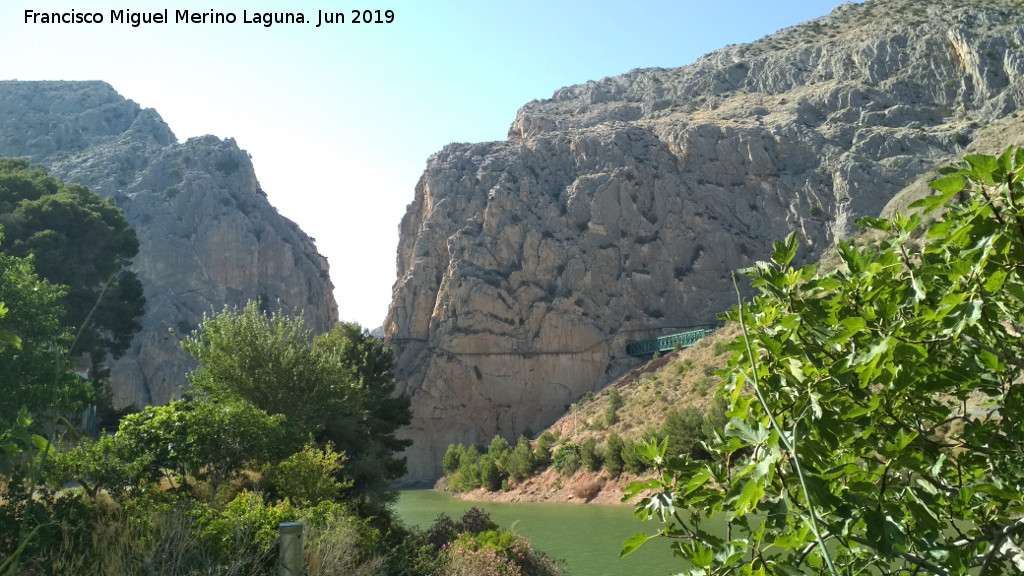 Desfiladero de los Gaitanes - Desfiladero de los Gaitanes. Desde el Mirador de la Fuente de El Pilar