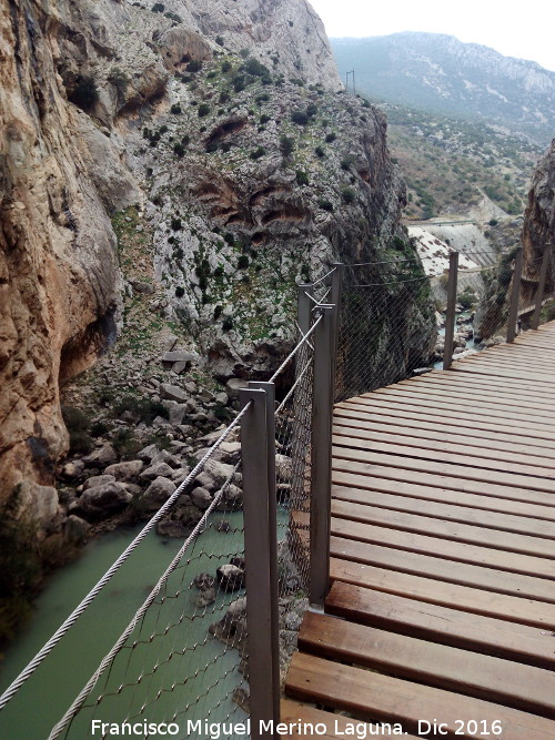 Caminito del Rey - Caminito del Rey. Tramo del Gaitanejo