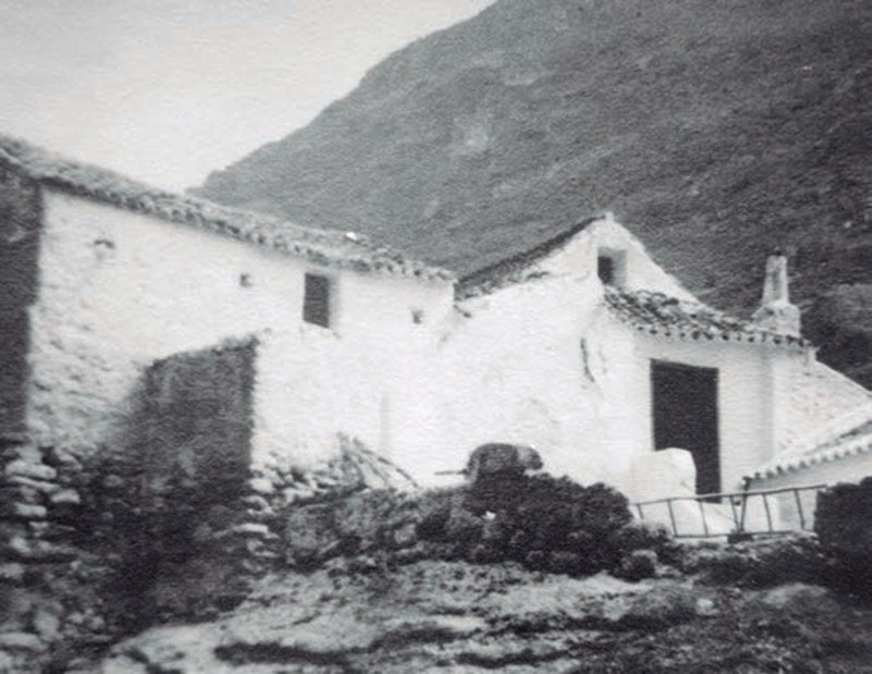 Ermita de Villaverde - Ermita de Villaverde. Foto antigua