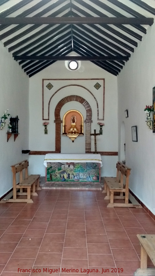 Ermita de Villaverde - Ermita de Villaverde. Interior