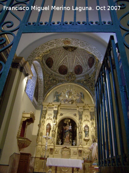 Iglesia de San Jos - Iglesia de San Jos. Capilla del Sagrario