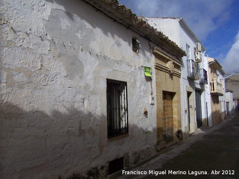 Casa de la Calle Patrocinio de Biedma n 13 - Casa de la Calle Patrocinio de Biedma n 13. Fachada