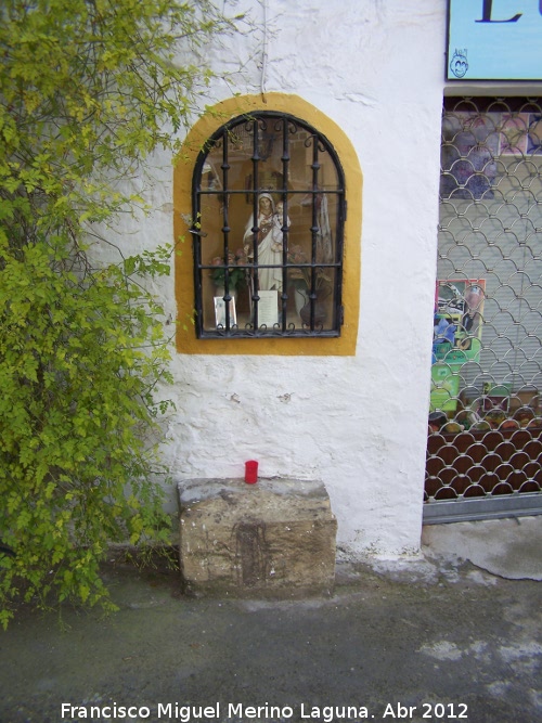 Hornacina de la Virgen del Carmen - Hornacina de la Virgen del Carmen. 