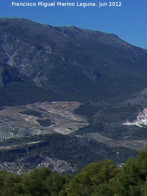 Cerro Grajales - Cerro Grajales. Cara norte