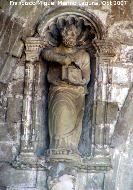 Iglesia de Santa Mara - Iglesia de Santa Mara. Imagen de la izquierda del Altar Mayor