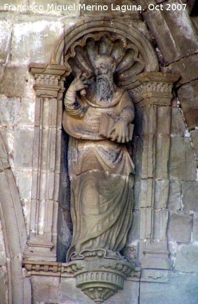 Iglesia de Santa Mara - Iglesia de Santa Mara. Imagen de la derecha del Altar Mayor