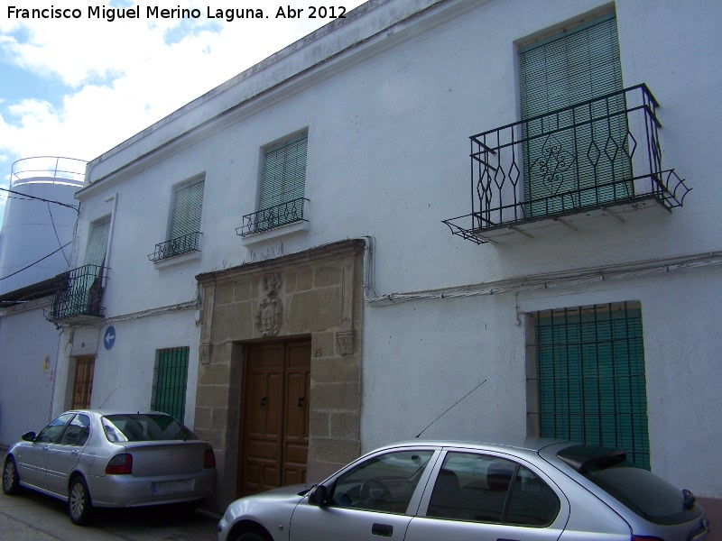 Casa de la Calle Manuel Reyes n 25 - Casa de la Calle Manuel Reyes n 25. Fachada