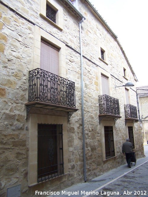 Palacio de los Benavides - Palacio de los Benavides. Lateral