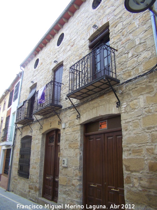 Casa de la Calle Cachorro n 5 - Casa de la Calle Cachorro n 5. Fachada