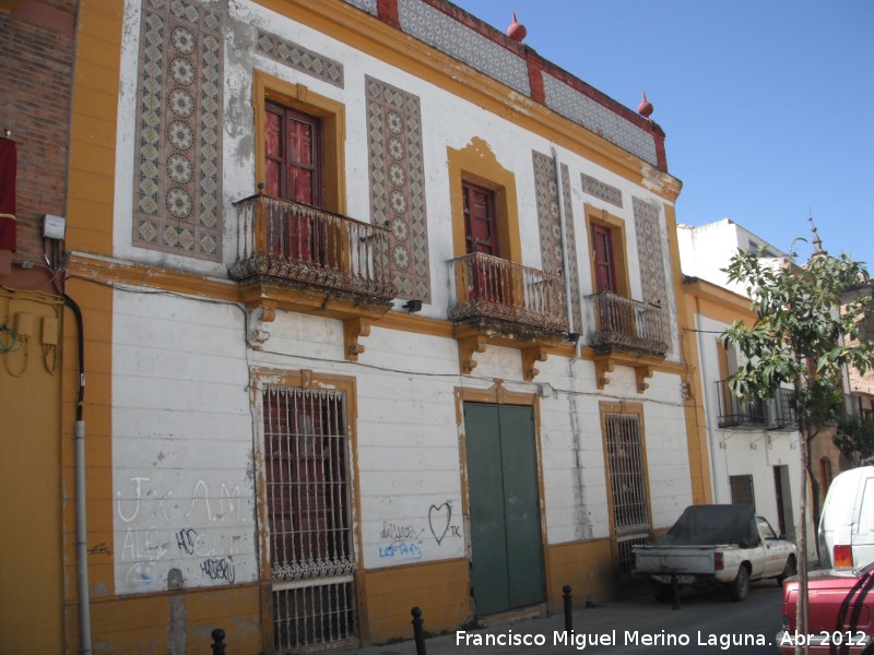 Casa de la Calle Federico Ramrez n 12 - Casa de la Calle Federico Ramrez n 12. Fachada