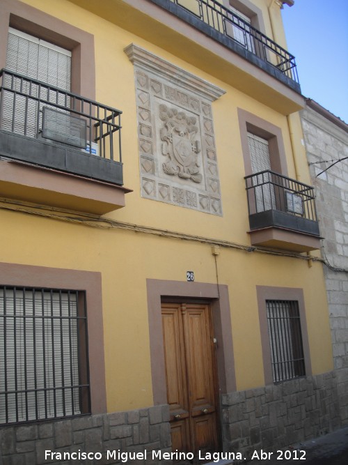 Casa de la Calle Federico Ramrez n 26 - Casa de la Calle Federico Ramrez n 26. Fachada