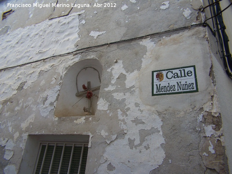 Hornacina de la Calle Mndez Nez - Hornacina de la Calle Mndez Nez. 