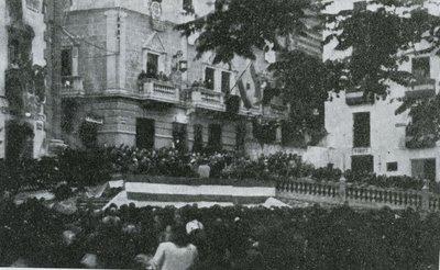 Plaza de la Corredera - Plaza de la Corredera. Foto antigua