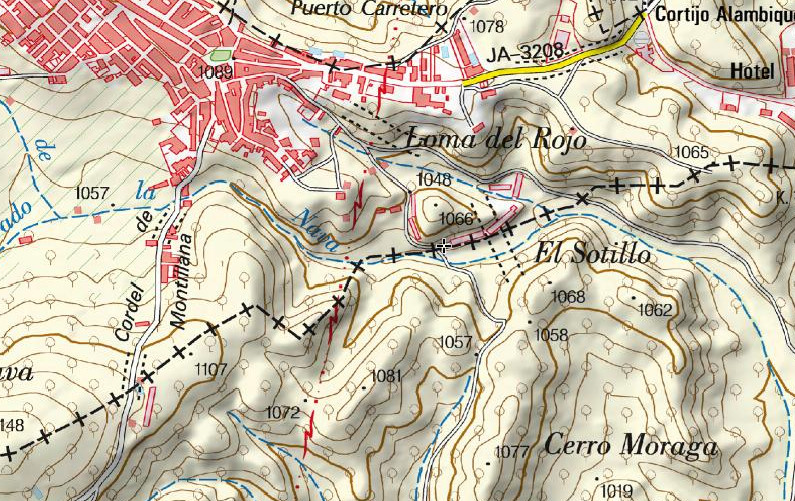 Lavadero del Sotillo - Lavadero del Sotillo. Mapa