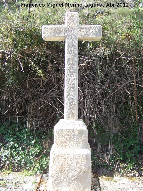 Cruz del Pulgn - Cruz del Pulgn. Copia en el museo de la caminera de la Cerradura