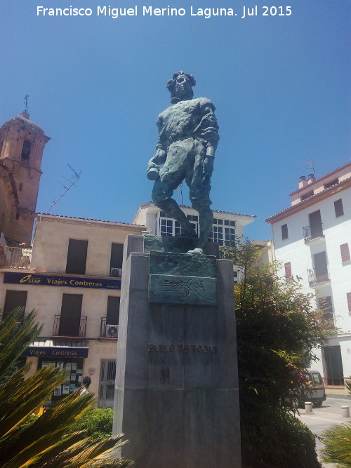 Pablo de Rojas - Pablo de Rojas. Monumento. Alcal la Real