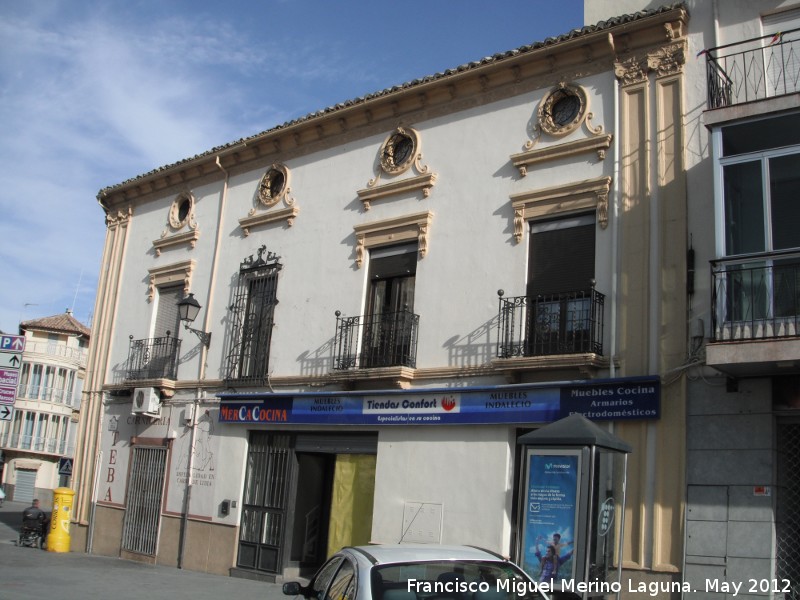 Casa de la Calle Carrera de las Mercedes n 2 - Casa de la Calle Carrera de las Mercedes n 2. Fachada de la Calle Real