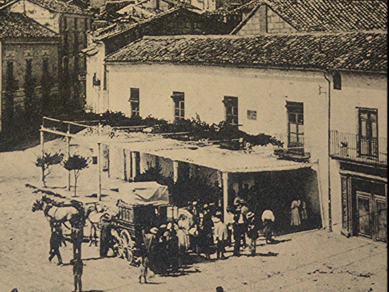 Casa de la Calle Carrera de las Mercedes n 2 - Casa de la Calle Carrera de las Mercedes n 2. Foto antigua