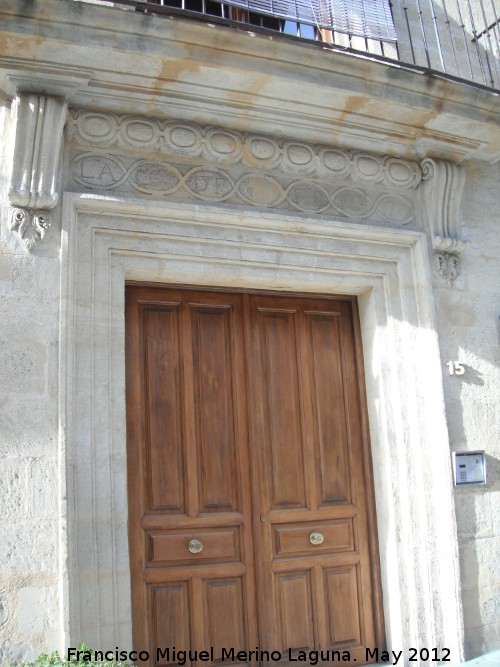 Casa de los Fernndez de Moya - Casa de los Fernndez de Moya. Portada