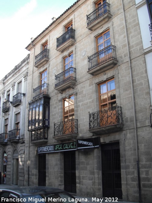 Casa de la Calle Carrera de las Mercedes n 28 - Casa de la Calle Carrera de las Mercedes n 28. Fachada