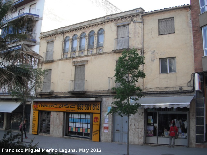 Casa de la Avenida de Andaluca n 10 - Casa de la Avenida de Andaluca n 10. Fachada