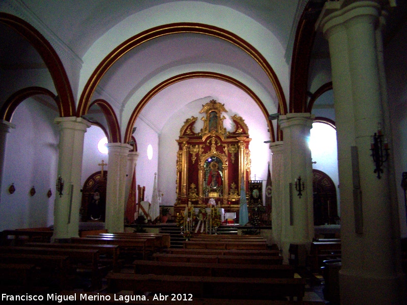 Iglesia de los ngeles - Iglesia de los ngeles. Interior