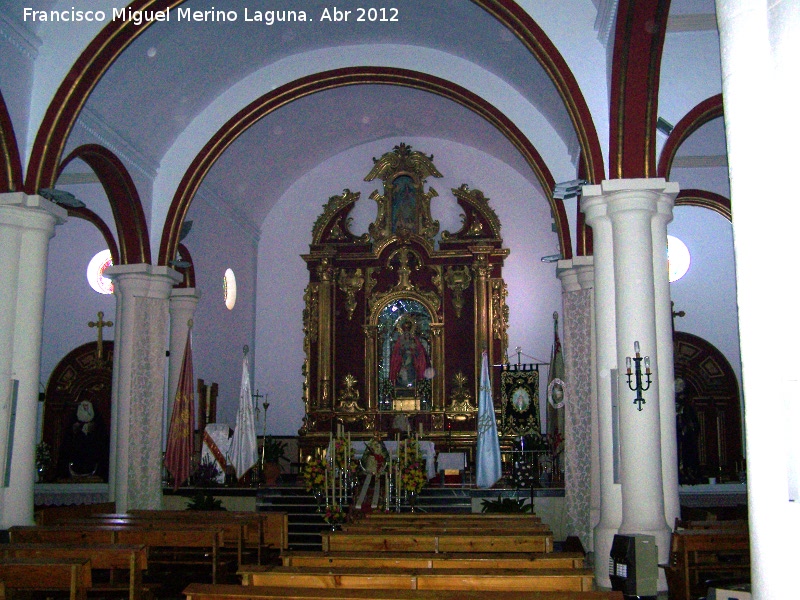 Iglesia de los ngeles - Iglesia de los ngeles. Interior
