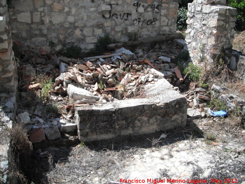 Antiguo Lavadero de la Fuente de la Pea - Antiguo Lavadero de la Fuente de la Pea. Lavadero destruido