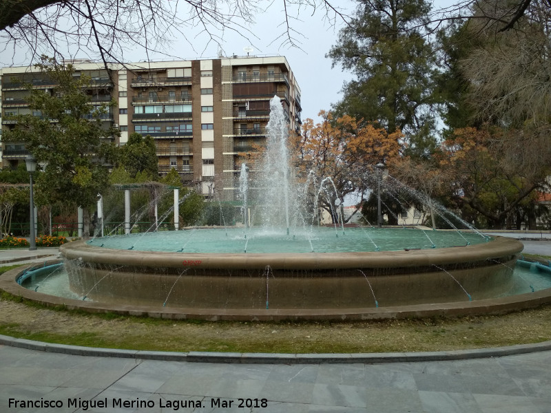 Fuente del Parque de la Concordia - Fuente del Parque de la Concordia. 