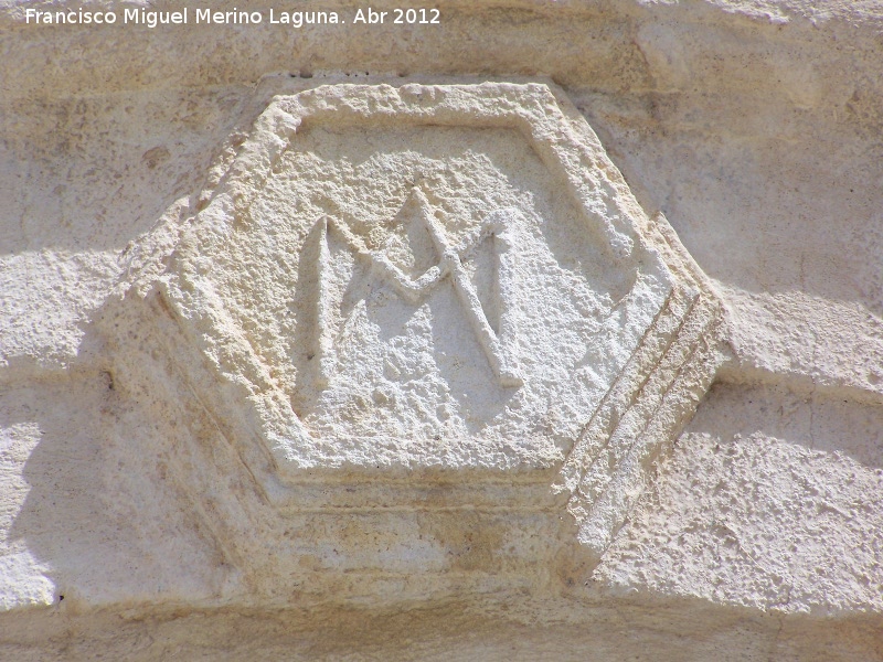 Iglesia de los Remedios - Iglesia de los Remedios. Smbolo del Ave Mara