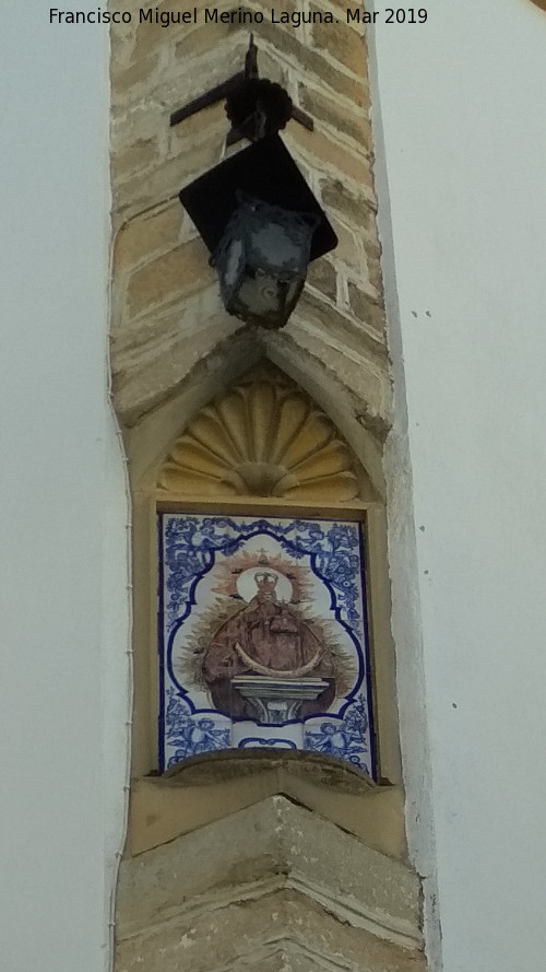 Hornacina de la Virgen de Alharilla - Hornacina de la Virgen de Alharilla. 