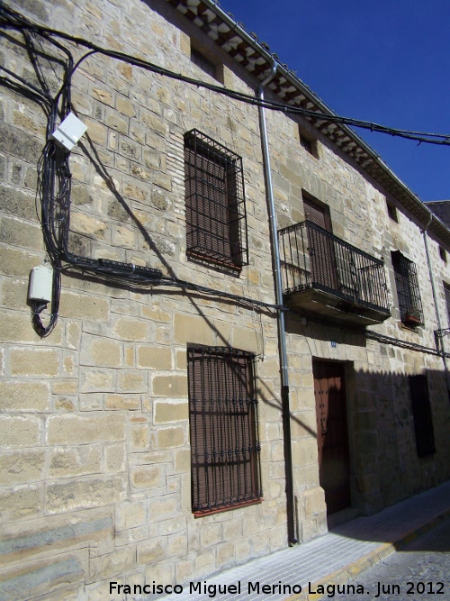 Casa de la Calle Matilla n 24 - Casa de la Calle Matilla n 24. Fachada