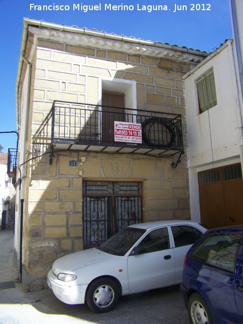 Casa de la Calle Escopeteros nº 13 - Casa de la Calle Escopeteros nº 13. Fachada