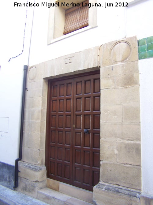 Casa de la Calle Matilla n 33 - Casa de la Calle Matilla n 33. Portada