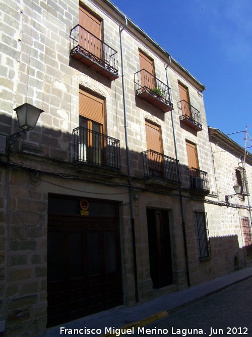 Casa de la Calle Matilla n 10 - Casa de la Calle Matilla n 10. Fachada
