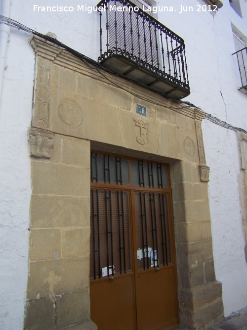 Casa de la Calle Alcal n 16 - Casa de la Calle Alcal n 16. Portada