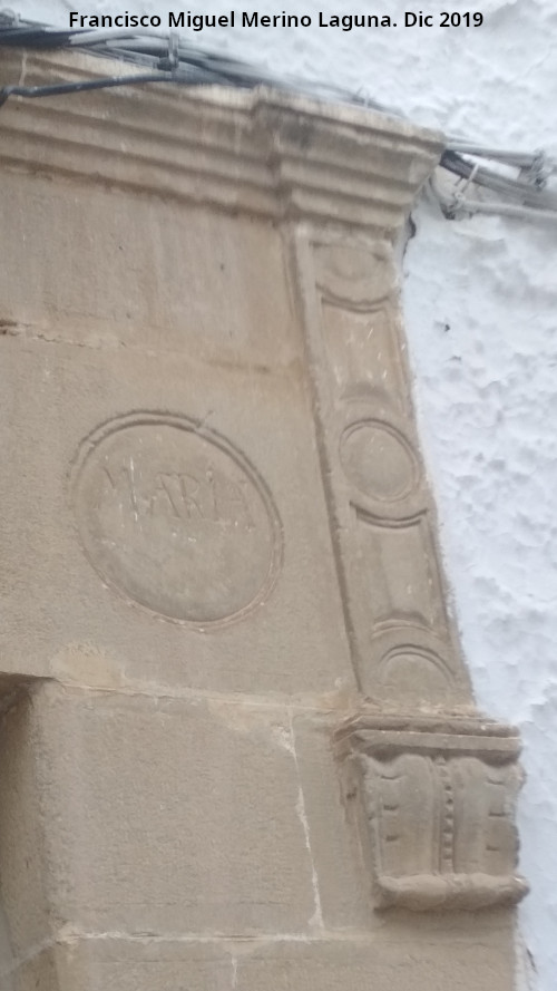 Casa de la Calle Alcal n 16 - Casa de la Calle Alcal n 16. Pilastra derecha