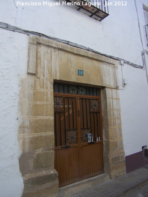 Casa de la Calle Alcal n 14 - Casa de la Calle Alcal n 14. Portada