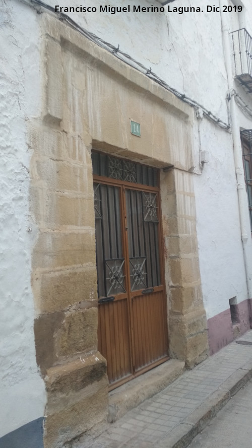 Casa de la Calle Alcal n 14 - Casa de la Calle Alcal n 14. Portada