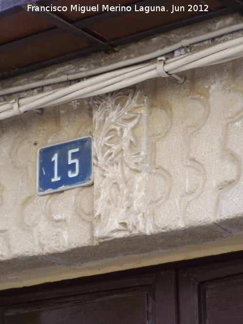 Casa de la Calle Alcal n 15 - Casa de la Calle Alcal n 15. Clave