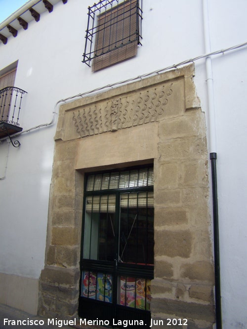 Casa de la Calle Alcalá nº 2 - Casa de la Calle Alcalá nº 2. Portada