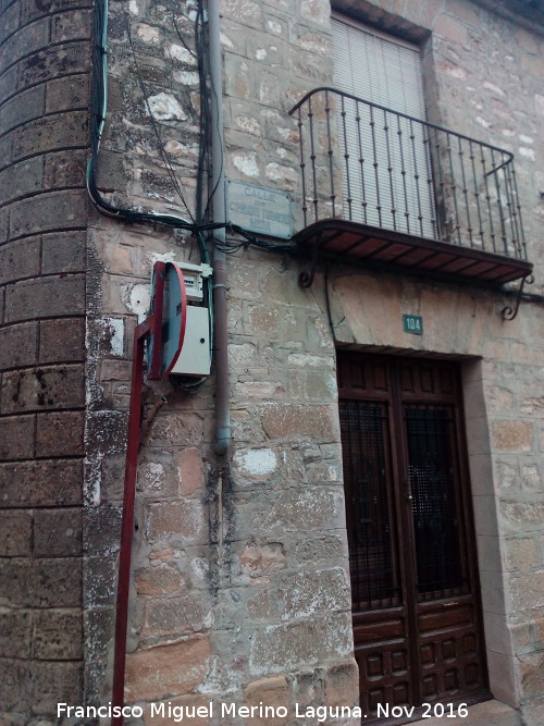 Casa de la Calle del Rojo n 104 - Casa de la Calle del Rojo n 104. 