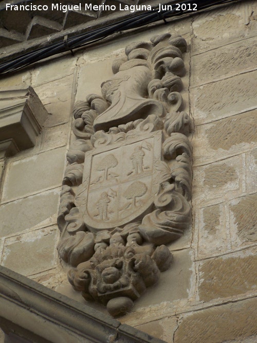 Casa de los Molina y Xodar - Casa de los Molina y Xodar. Escudo derecho