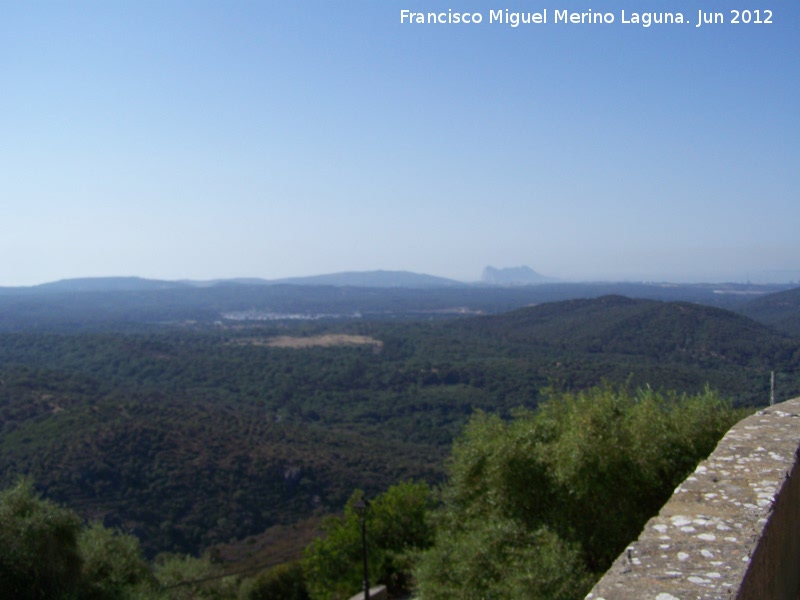 Castellar Nuevo - Castellar Nuevo. Desde Castellar Viejo con Gibraltar al fondo