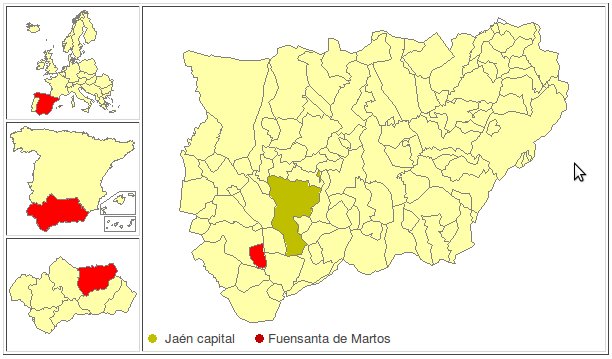 Fuensanta de Martos - Fuensanta de Martos. Localizacin