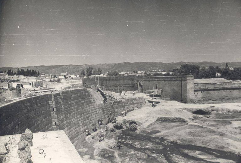 Puente de San Rafael - Puente de San Rafael. Foto antigua. En construccin