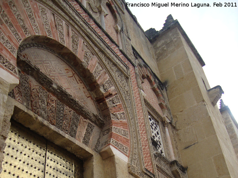 Mezquita Catedral. Puerta de San Ildefonso - Mezquita Catedral. Puerta de San Ildefonso. 