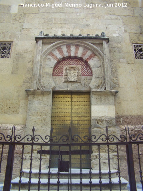 Mezquita Catedral. Puerta de San Miguel - Mezquita Catedral. Puerta de San Miguel. 