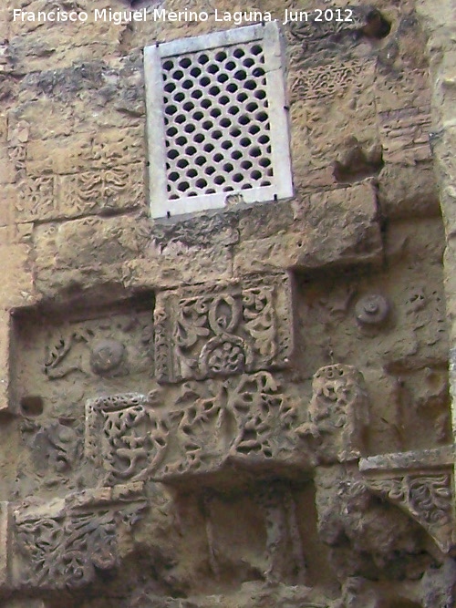 Mezquita Catedral. Puerta de San Esteban - Mezquita Catedral. Puerta de San Esteban. Ventana y decoracin